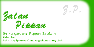 zalan pippan business card